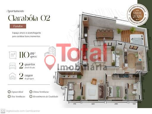 Apartamento à venda com 2 quartos, 69m² - Foto 12