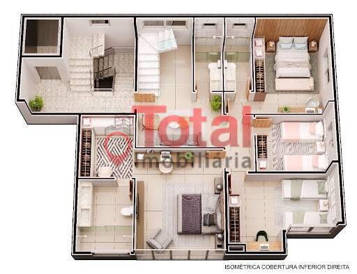 Cobertura à venda com 4 quartos, 212m² - Foto 15